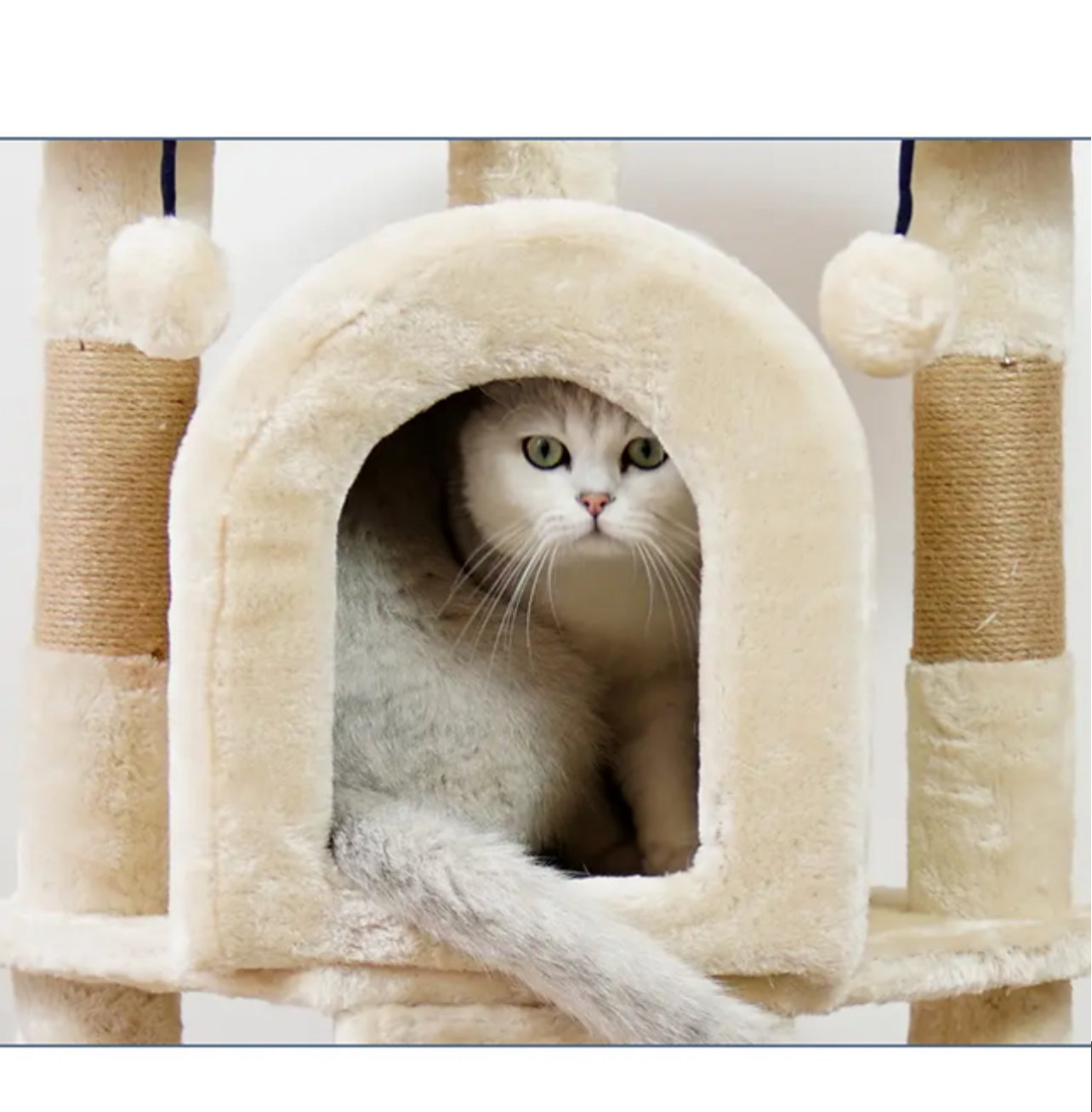 Torre para gatos 120cm altura (Modelo 008)