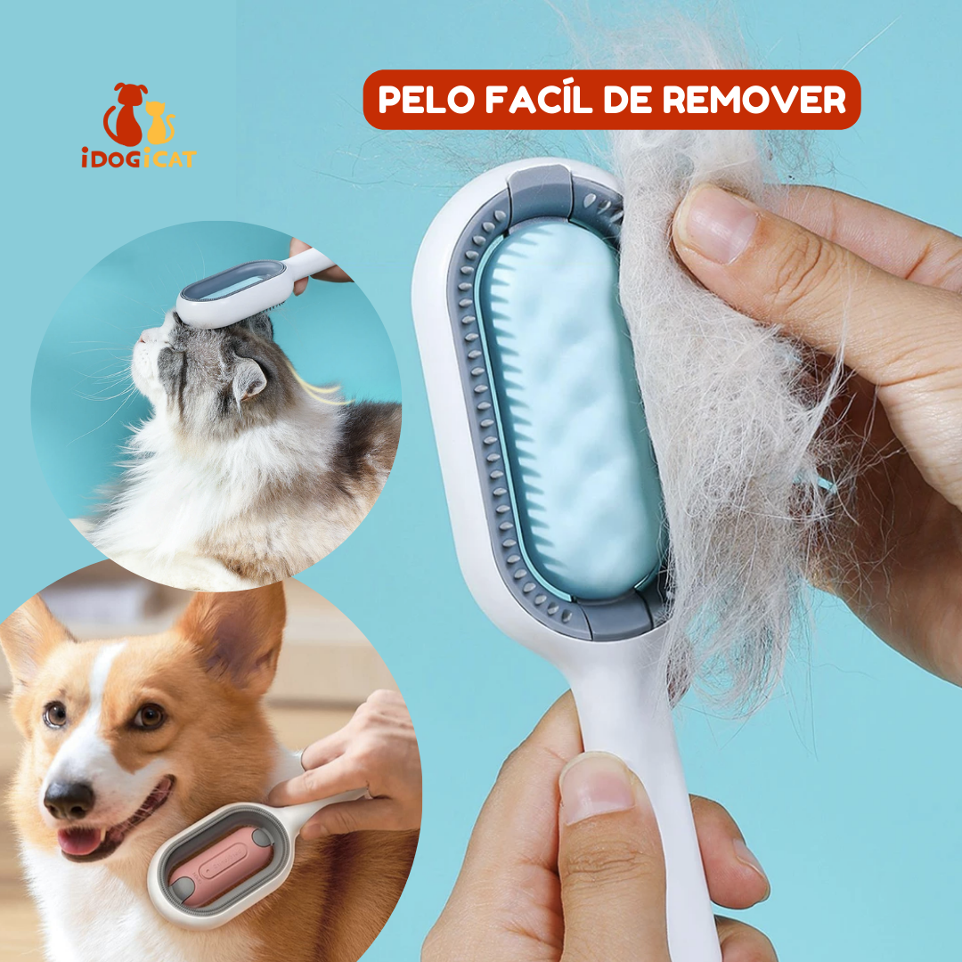 Cepillo removedor de pelo con wipes
