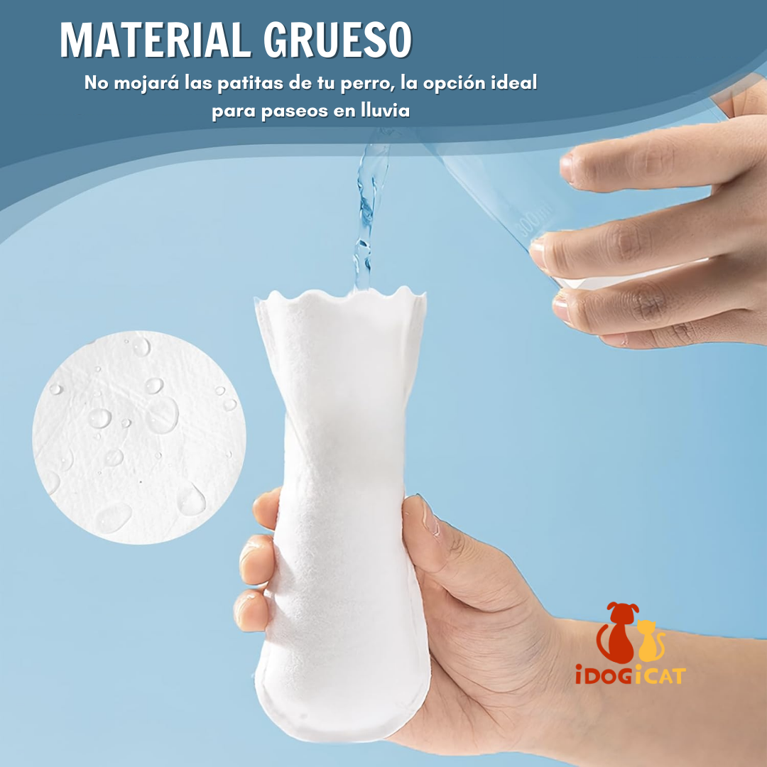 Zapatos desechables impermeables para perro (20 u)