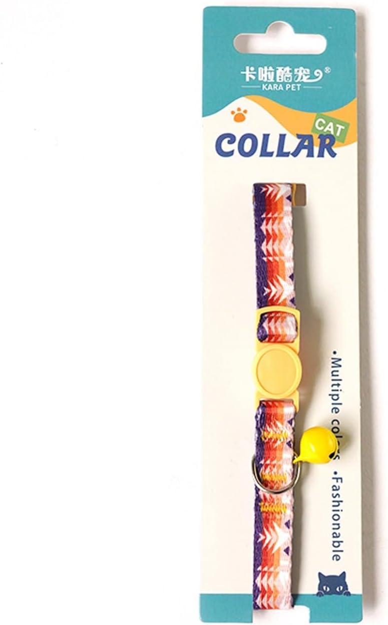 Collar de gato con cierre de seguridad