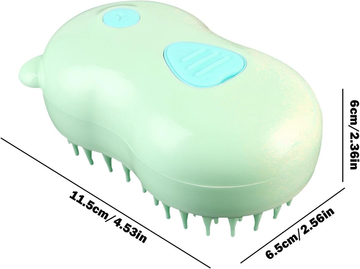 Cepillo de vapor con cerdas suaves