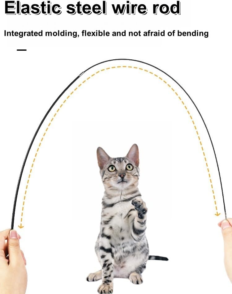 Cañita para gatos retráctil 180cm de largo
