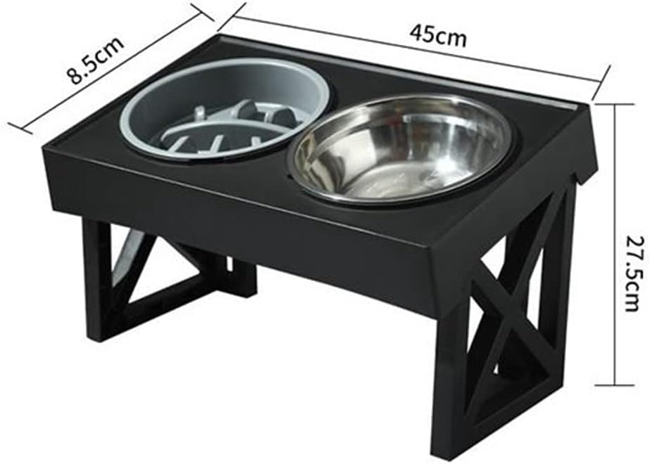 Comedero alto lento de 27.5cm de alto para perros Modelo #2