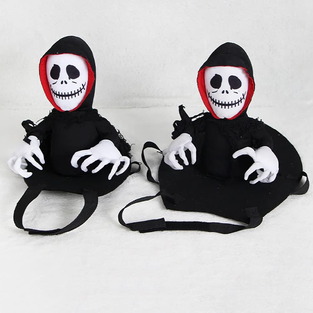 Disfraz Halloween Fantasma negro para mascotas