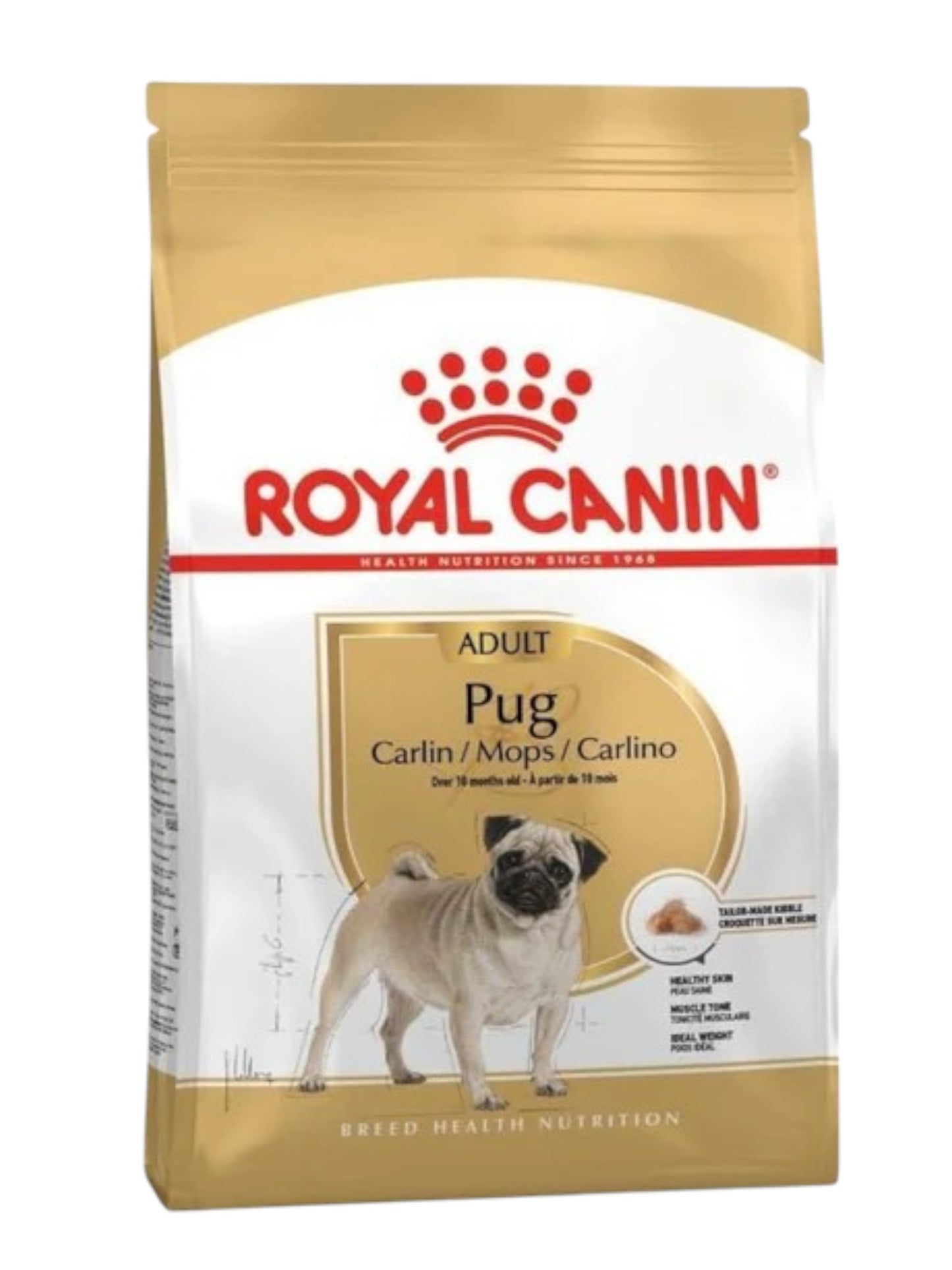 Comida para Perro Royal Canin: Adulto Carlino Pug 1.5 Kg