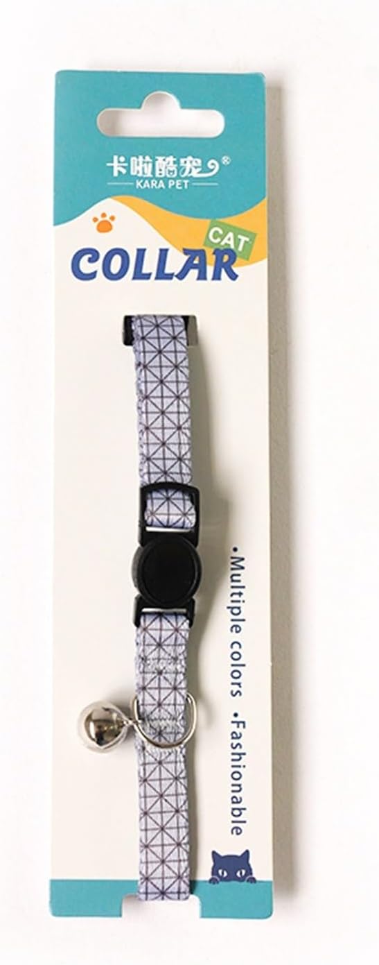 Collar de gato con cierre de seguridad