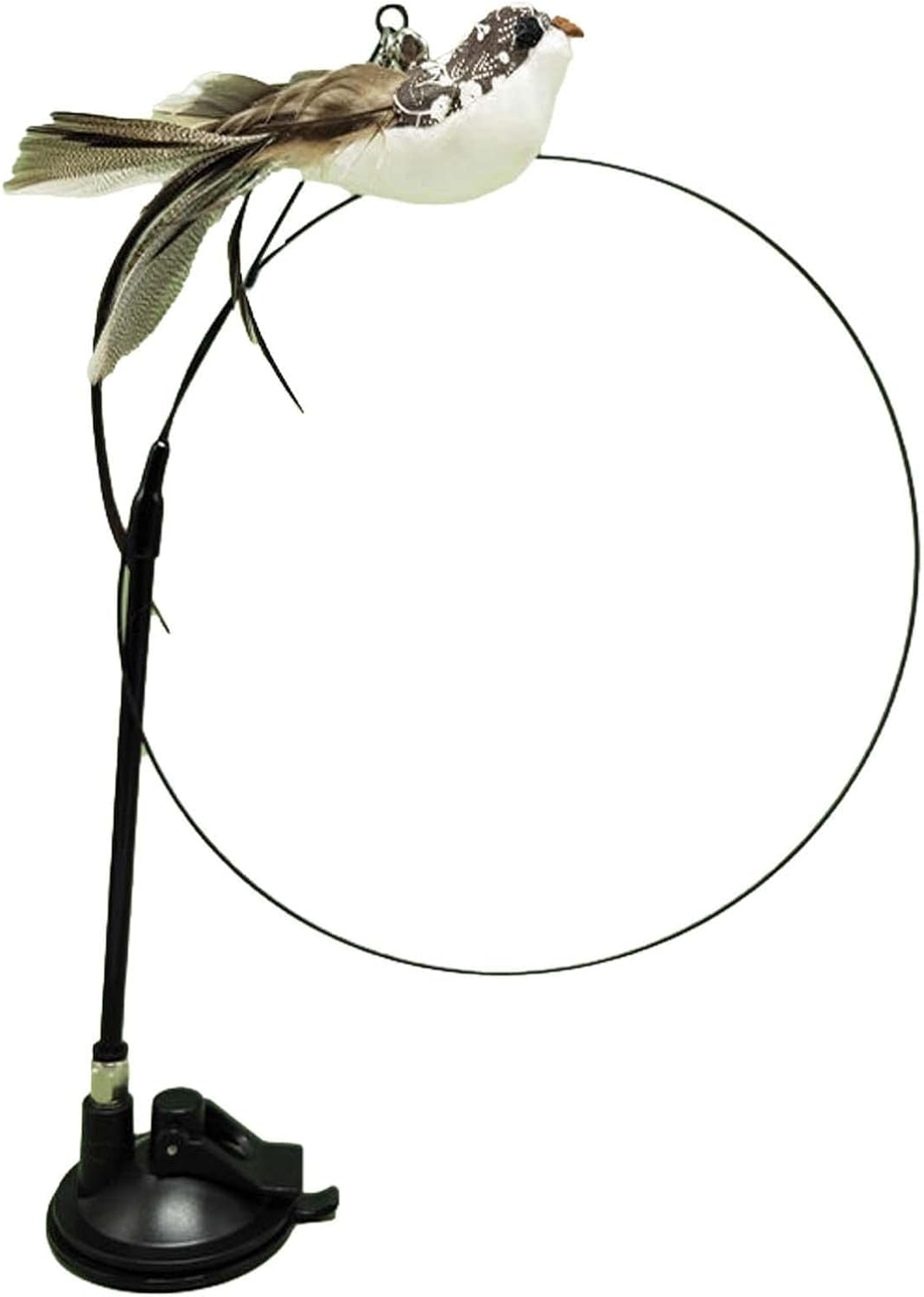 Cañita de juguete interactiva con pájaro y ventosa (variedad de modelos)