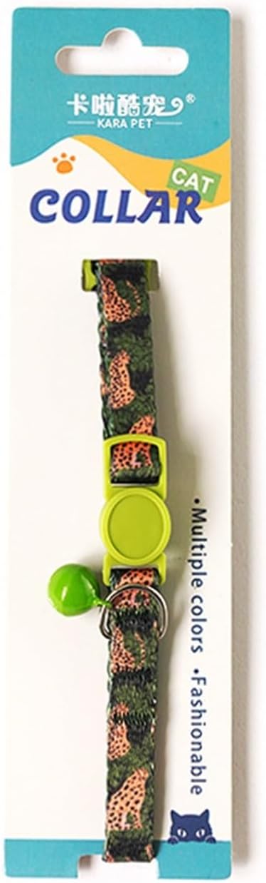 Collar de gato con cierre de seguridad