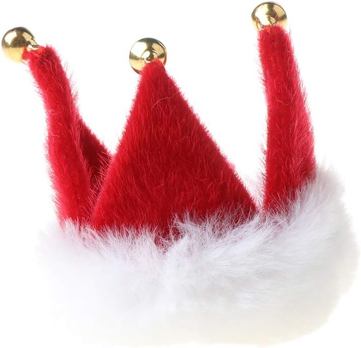 Bandanas navideñas de terciopelo para mascotas (Corona)