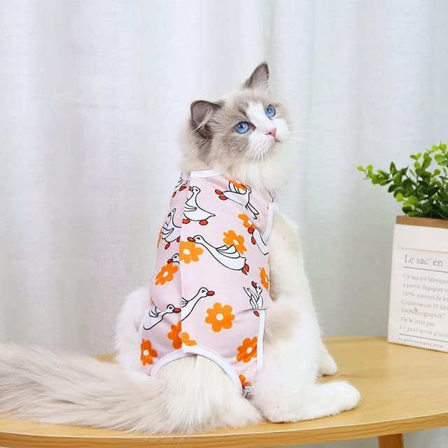 Traje de recuperación para gatos pequeños modelo #2