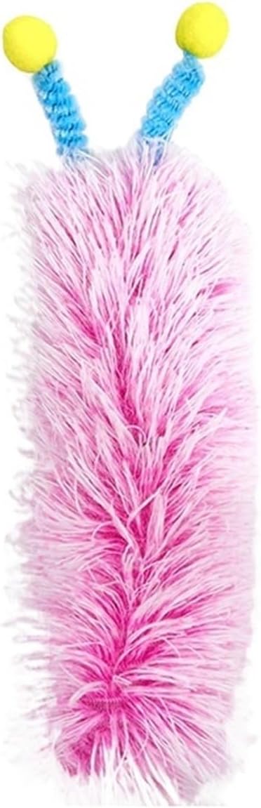 Peluche de gusano con catnip