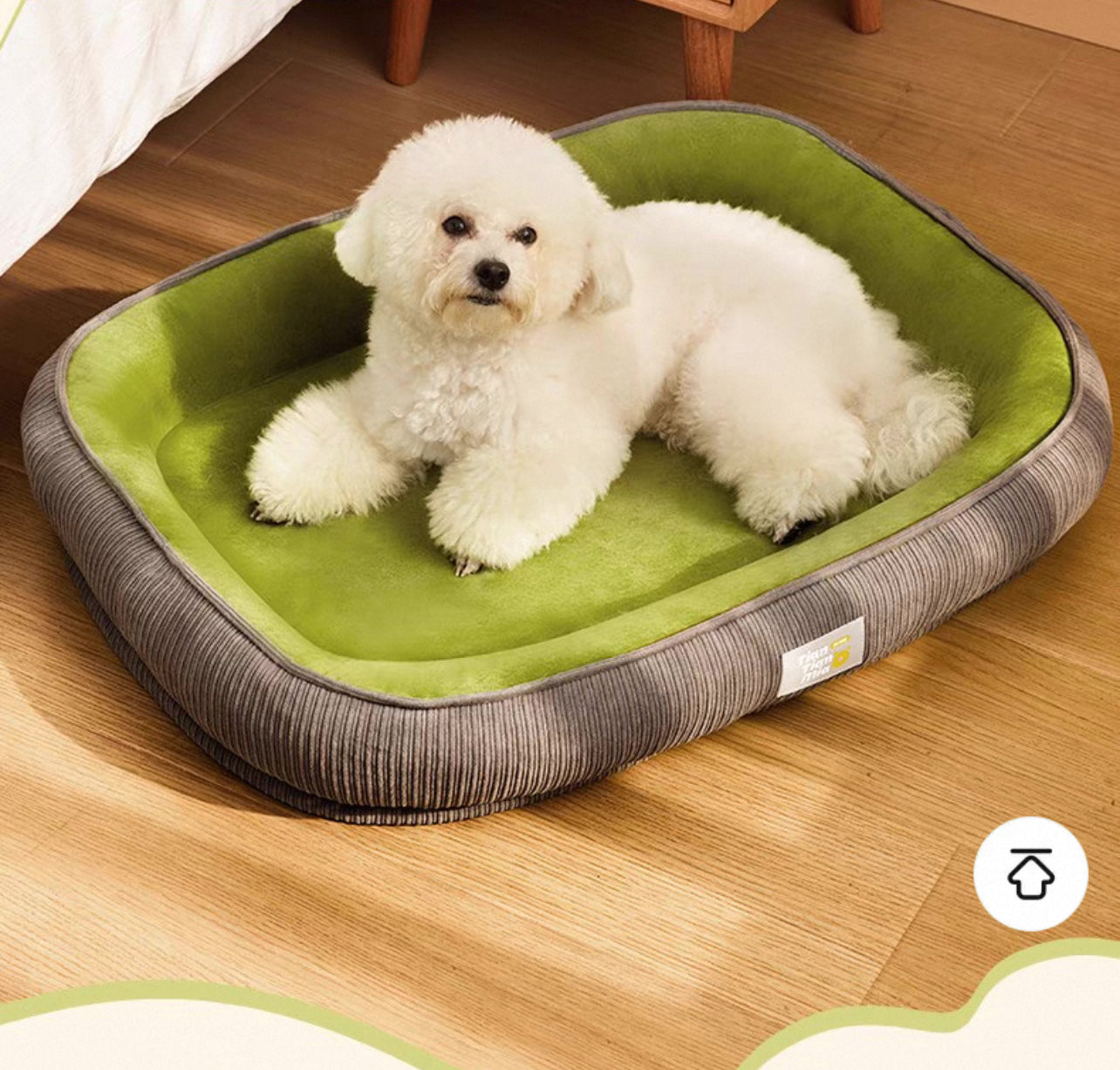 Cama para mascotas con tela suave y fácil de transportar 75*55cm