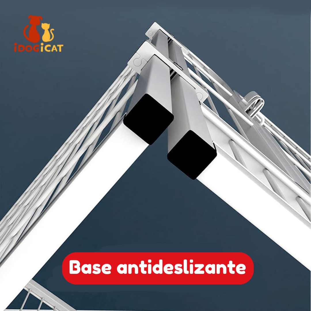 Corral metálico para perro 120*60*60CM