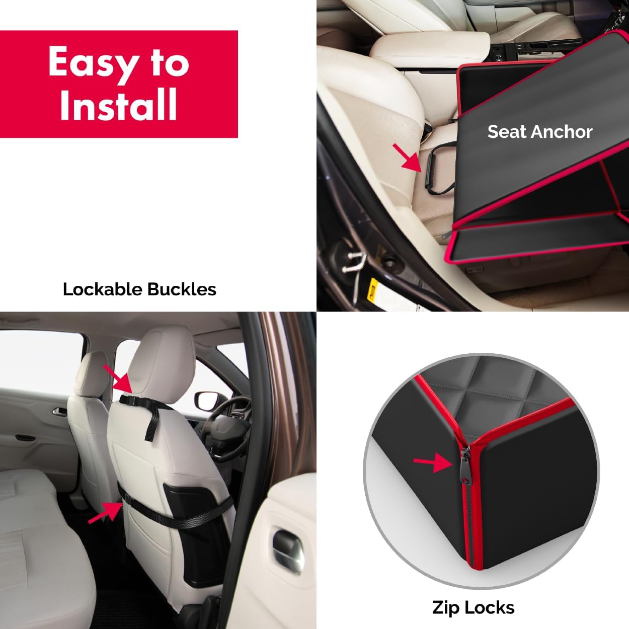 Asiento para carro con cinturón de seguridad