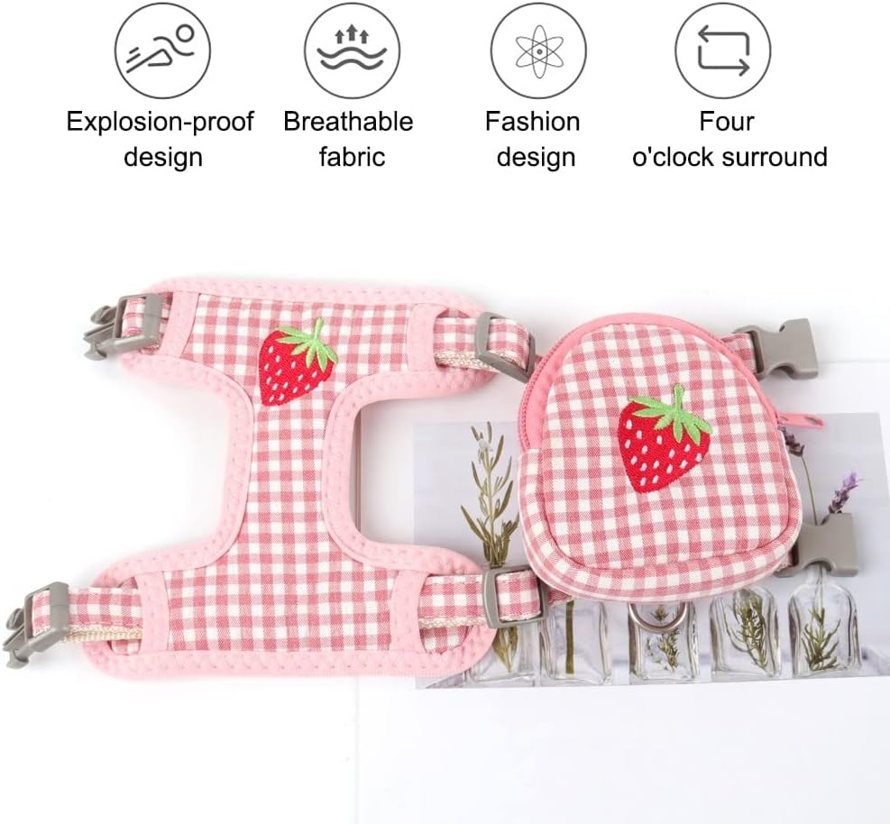 Pechera con bolsita para gatos y perros