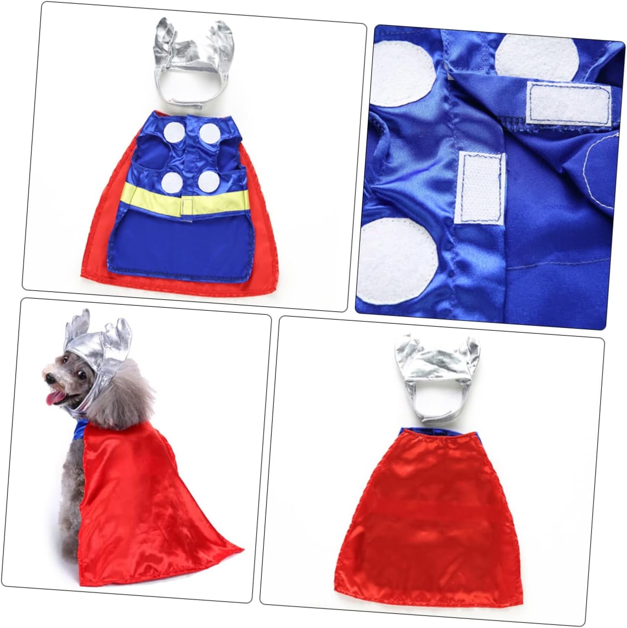 Disfraz de Halloween Thor para mascotas