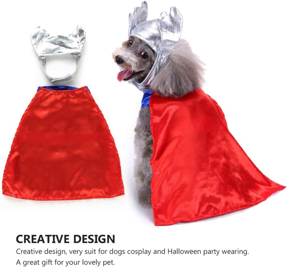 Disfraz de Halloween Thor para mascotas
