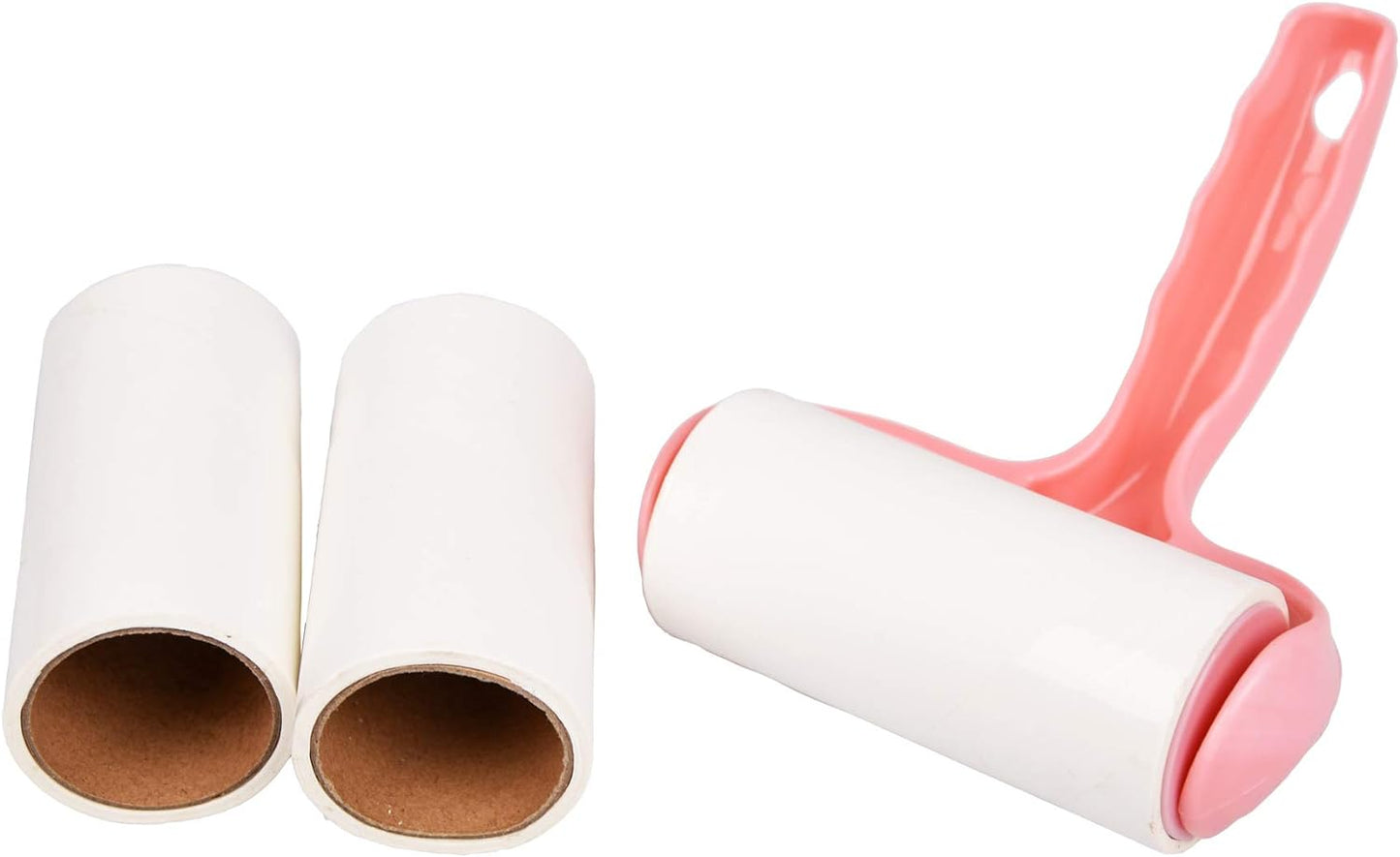 Juego de rodillo con papel adhesivo para eliminar pelusas (Tres rollos)