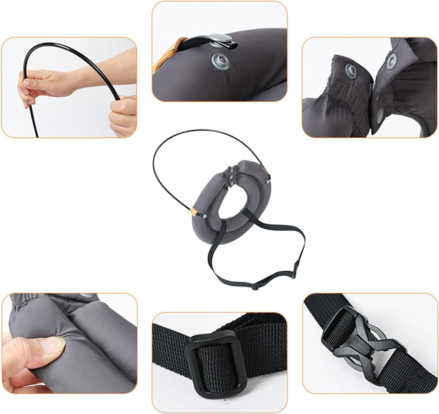 Arnés anti-choques para mascotas ciegas