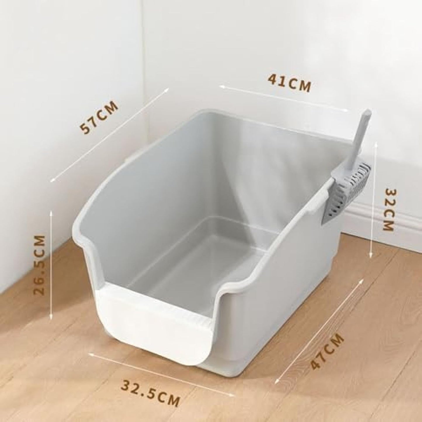 Arenero alargado abierto