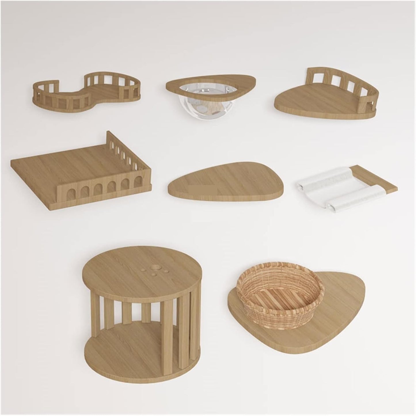 Pilar de sisal ajustable para gatos 2 metros y más
