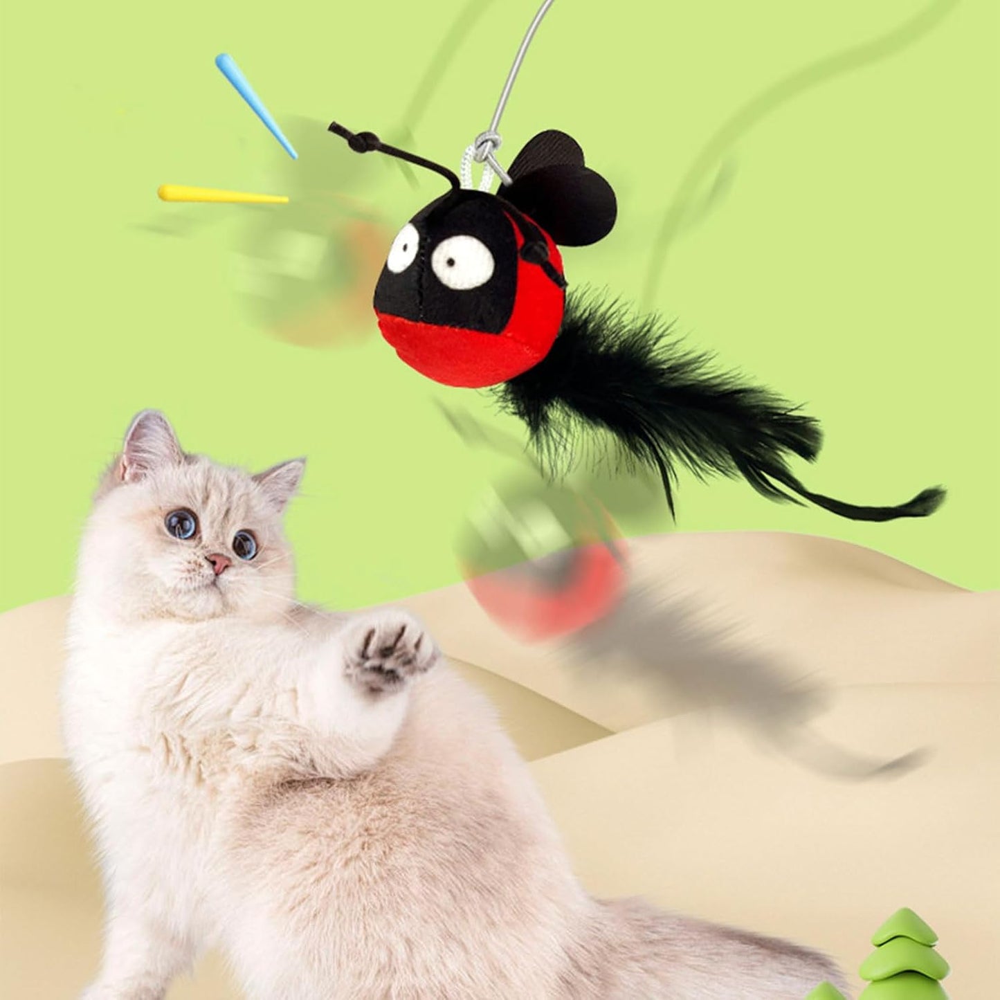 Juguete con Sonido y cuerda para gatos