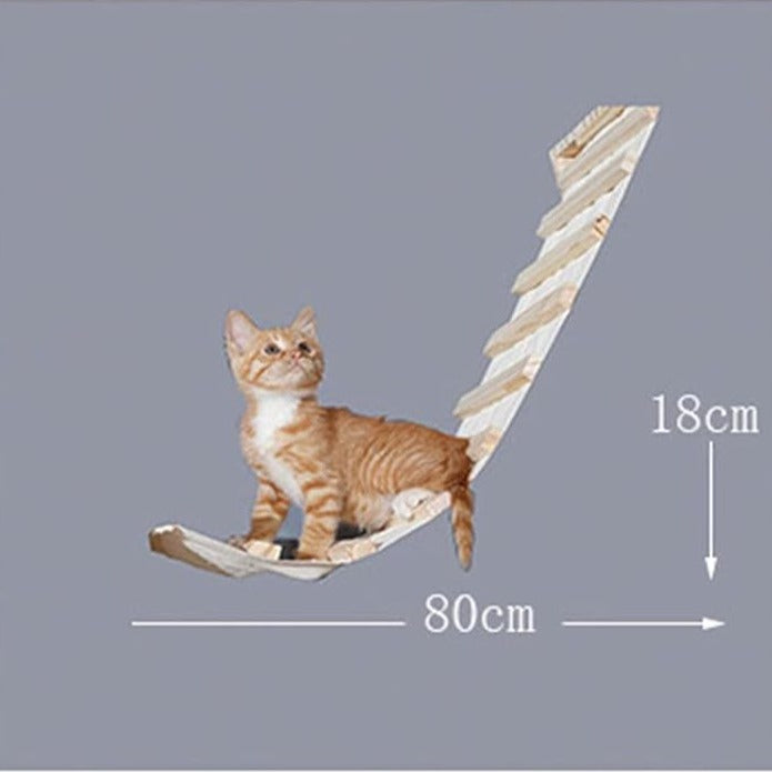Villa de Gato para pared (Modelo-C)