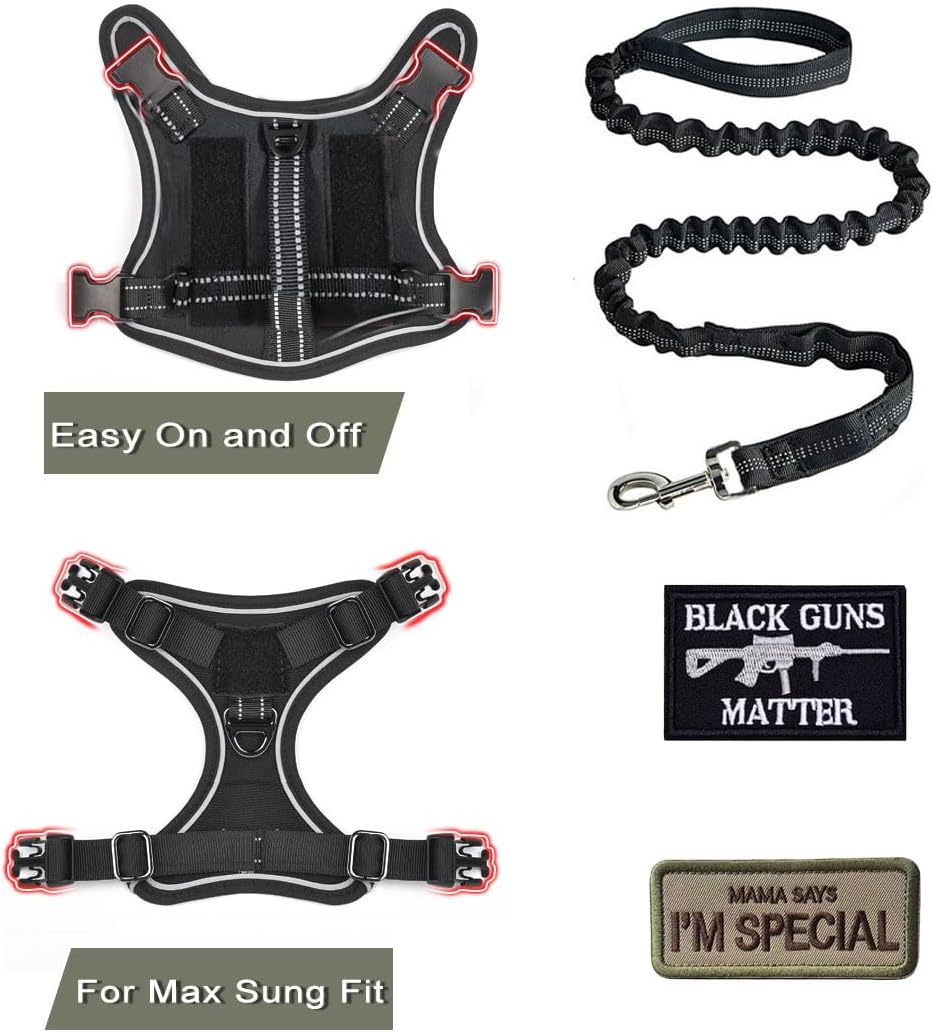 Pechera táctica para perros pequeños