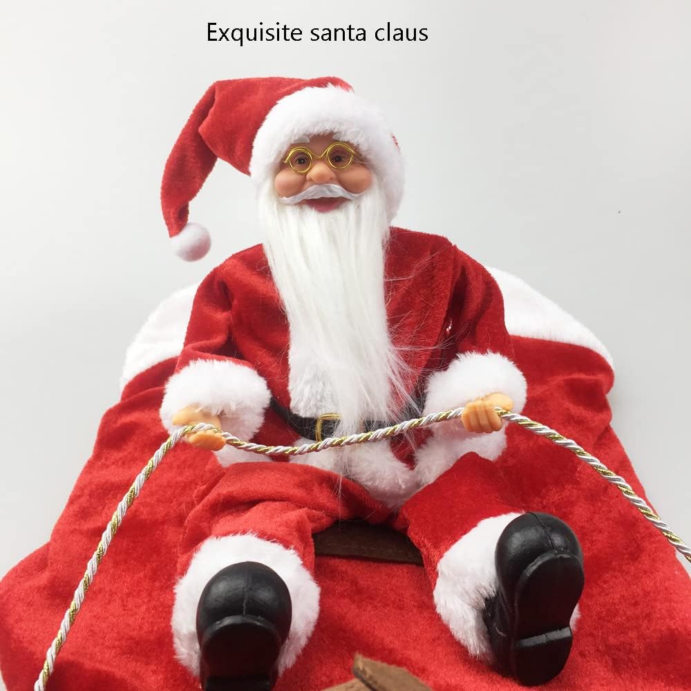 Traje navideño de santa para mascotas