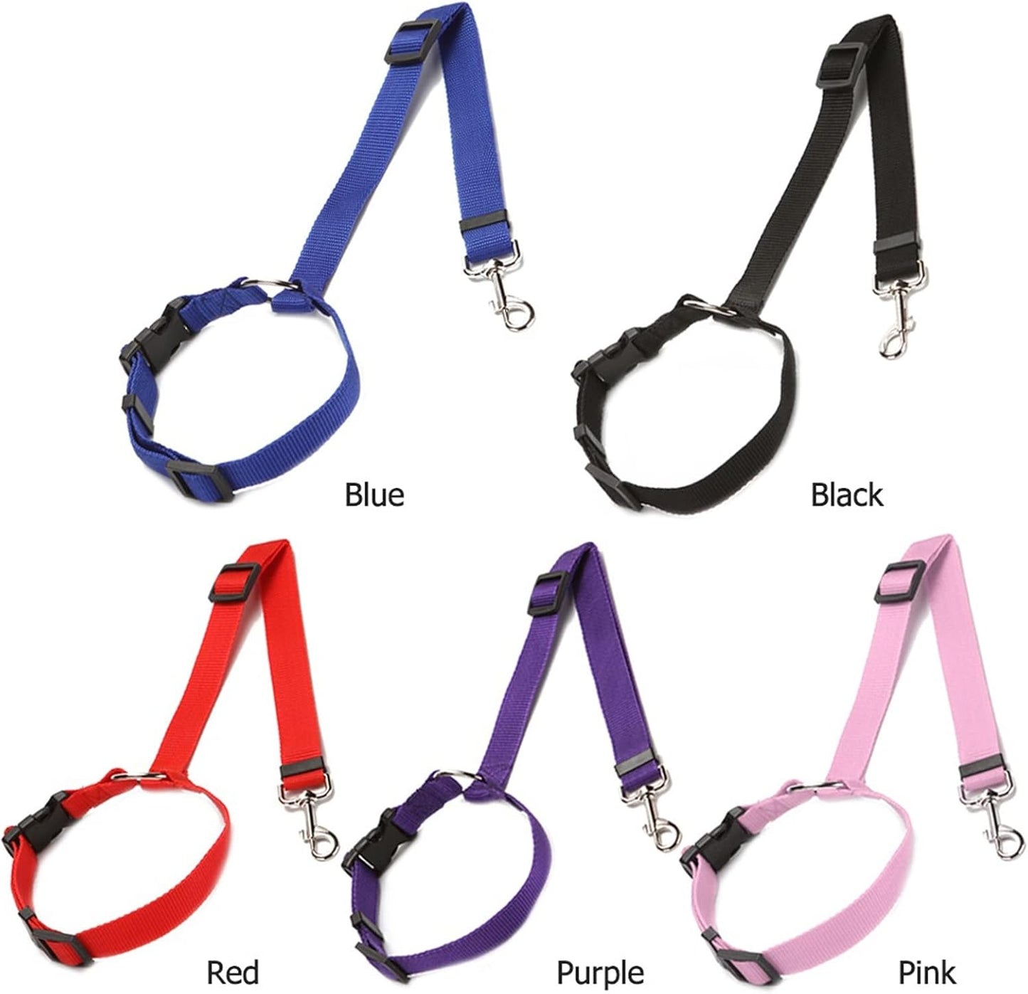 Cinturón de seguridad ajustable para mascotas