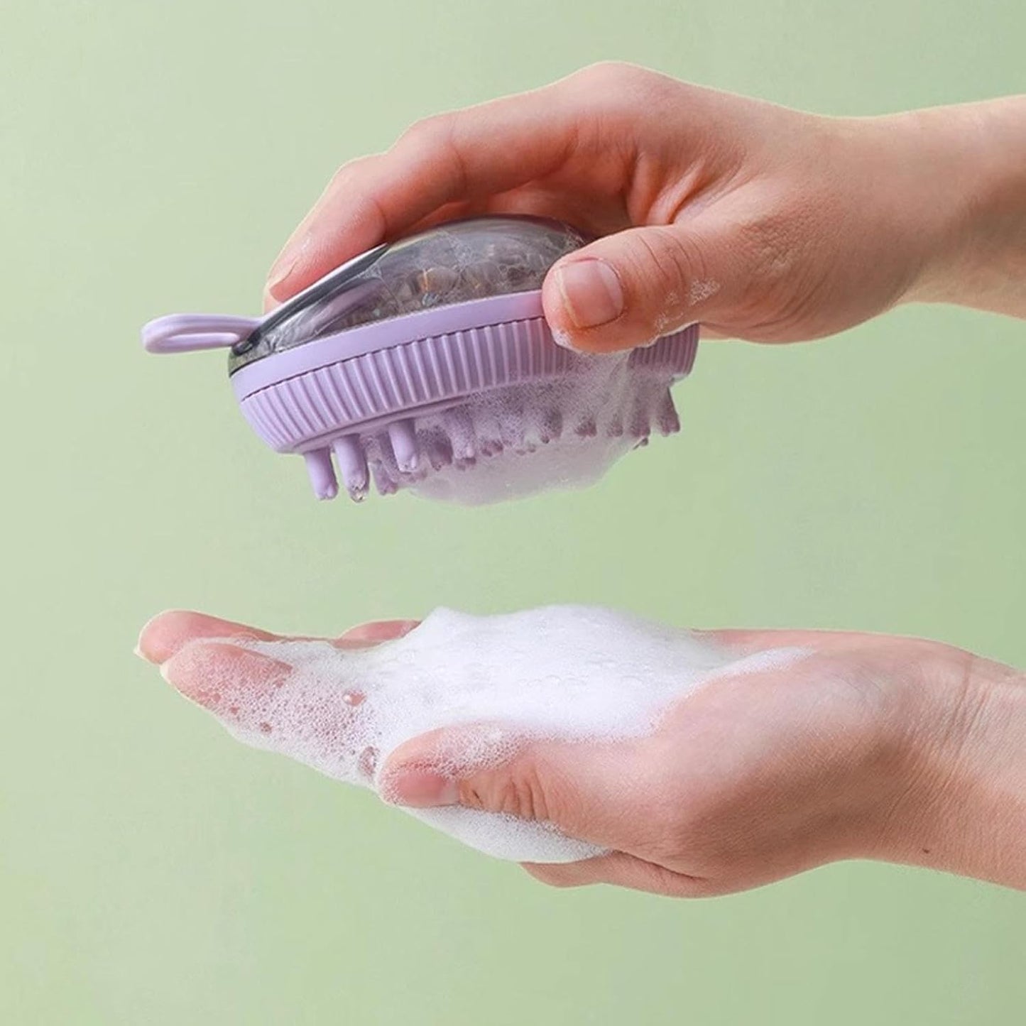 Cepillo para baño de mascotas (Dos tipos de cerdas)