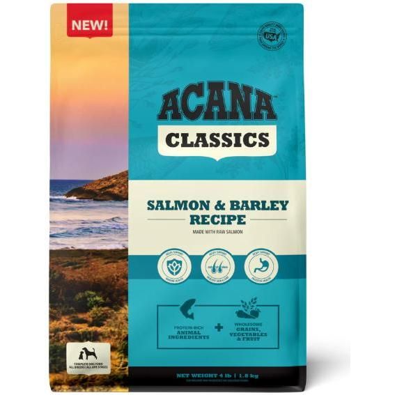 Comida de Perro Acana: Classics, Salmon and barley 1.8kg