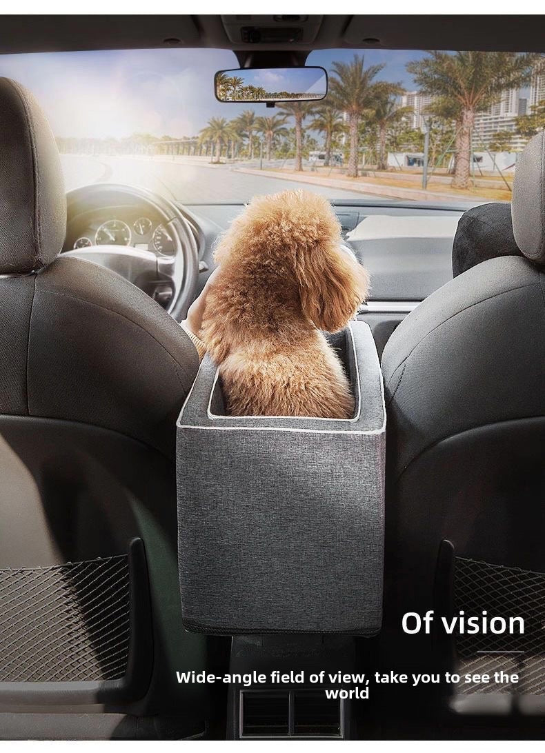 Asiento de auto central para mascotas #1
