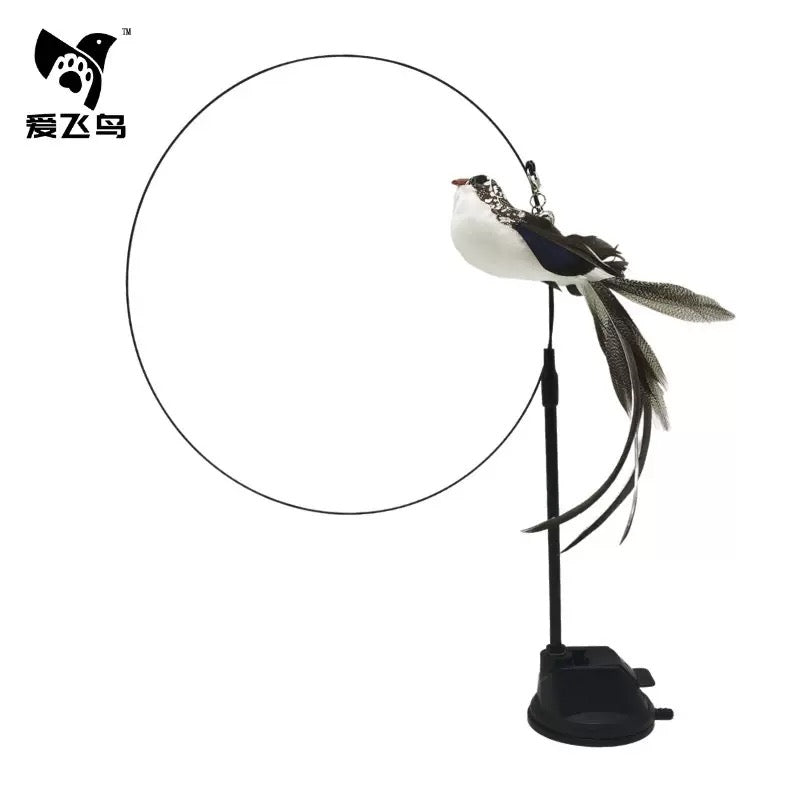 Cañita con ventosa para gatos