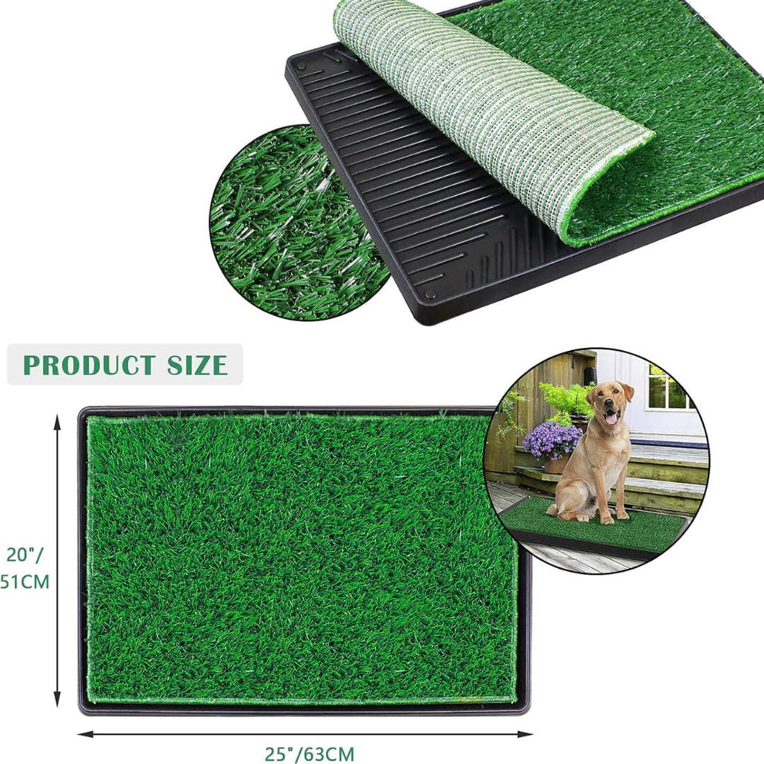 Césped inodoro para perros