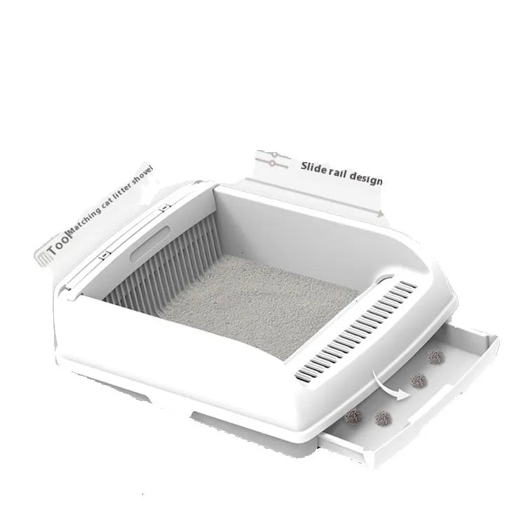 Arenero abierto con sistema de limpieza AT1003