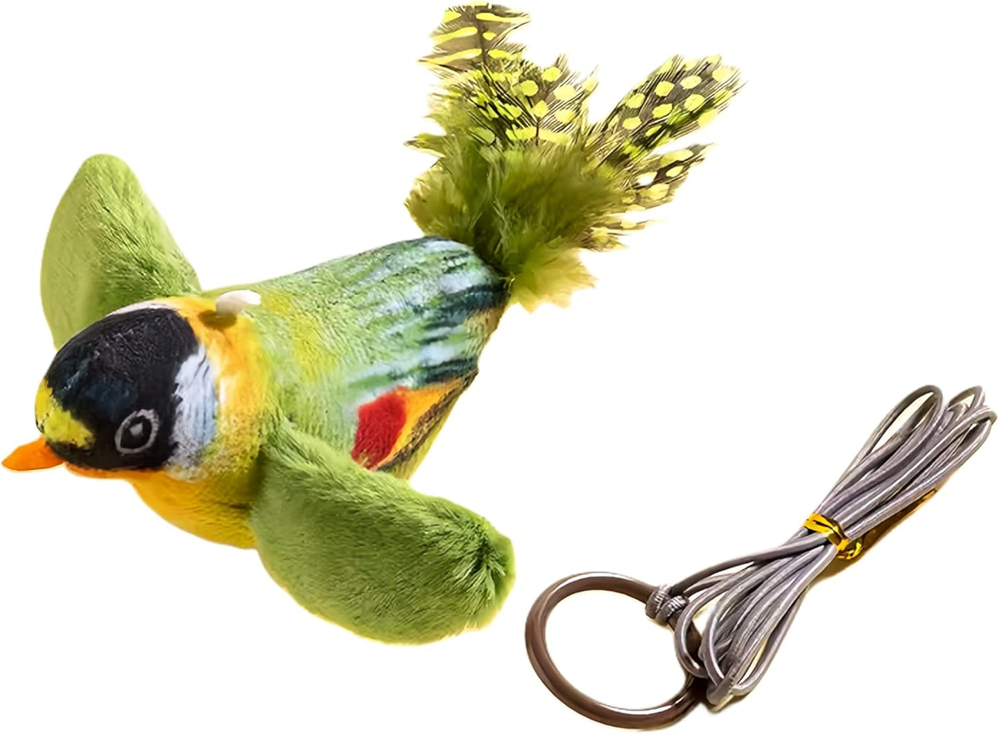 Juguete para gato, pajaro con sonido (variedad de modelos)