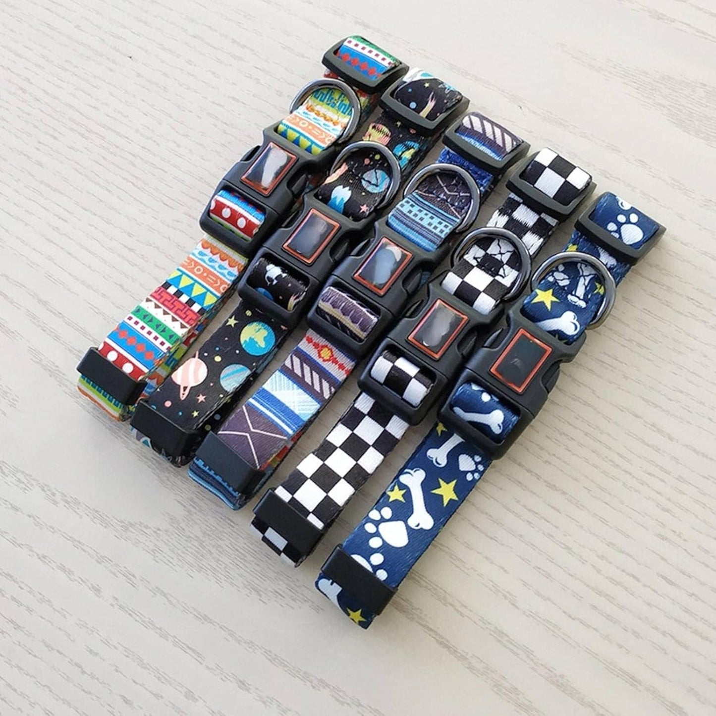 Collar de estampados para perros (4 tamaños)