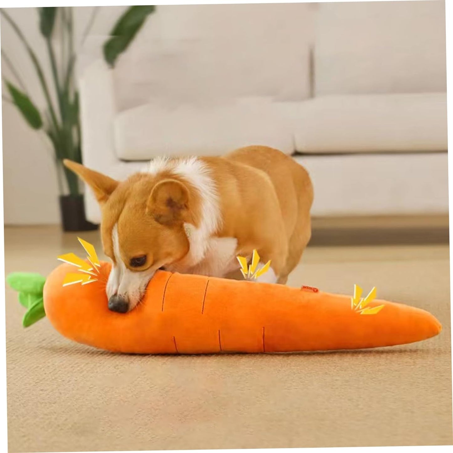 Peluche de zanahoria con sonidos #10