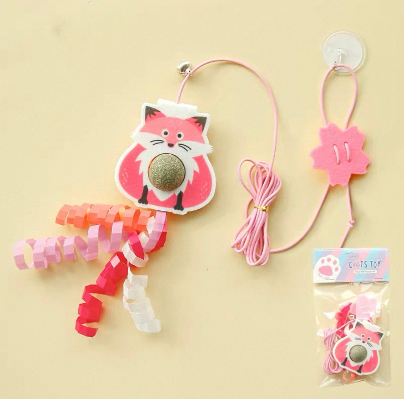 Juguete de gato colgante con Catnip