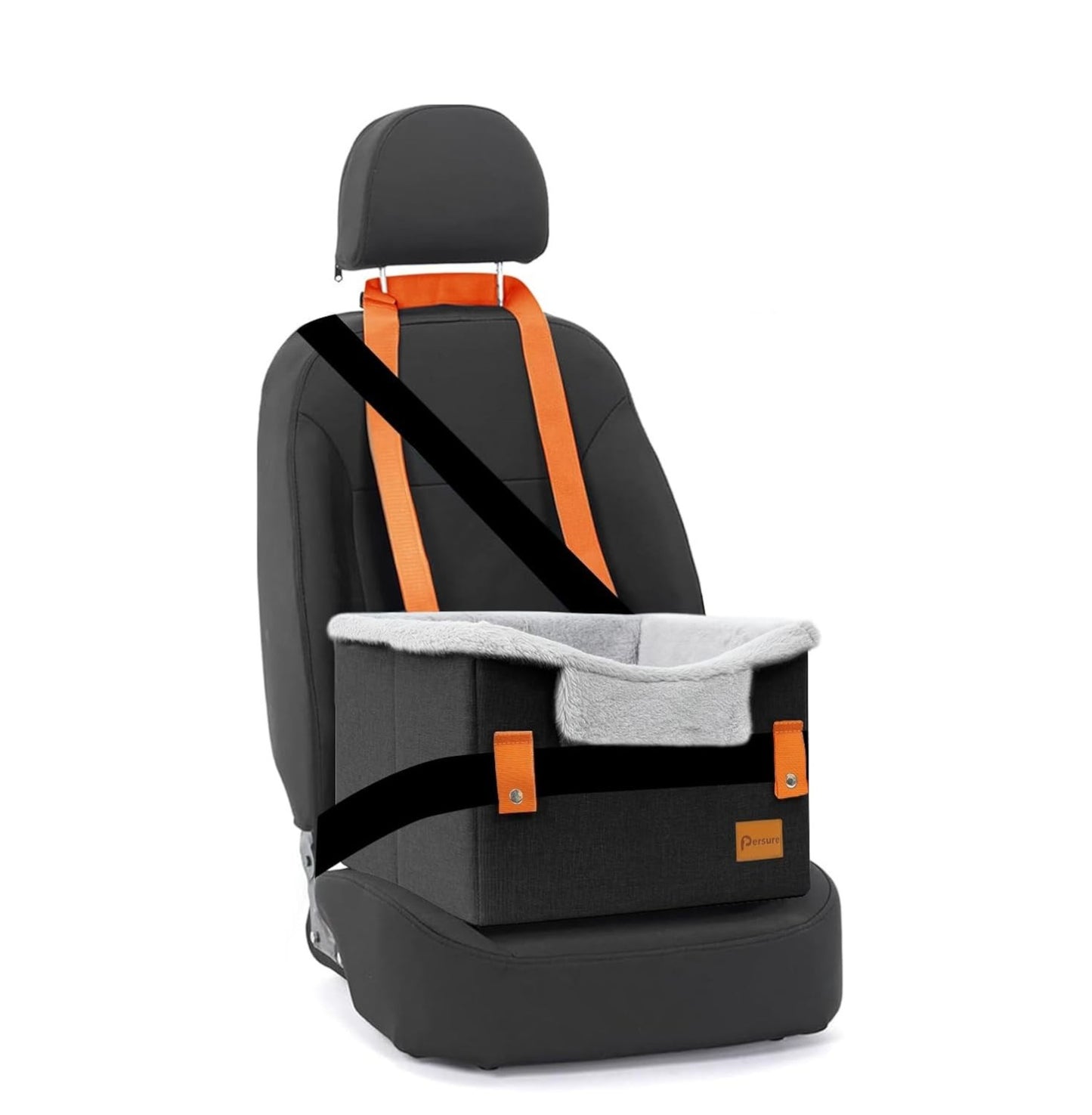 Asiento de felpa de coche para perros p20