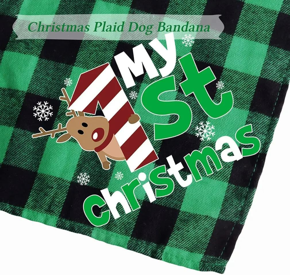 Bandanas navideñas para mascotas (Modelos #5)