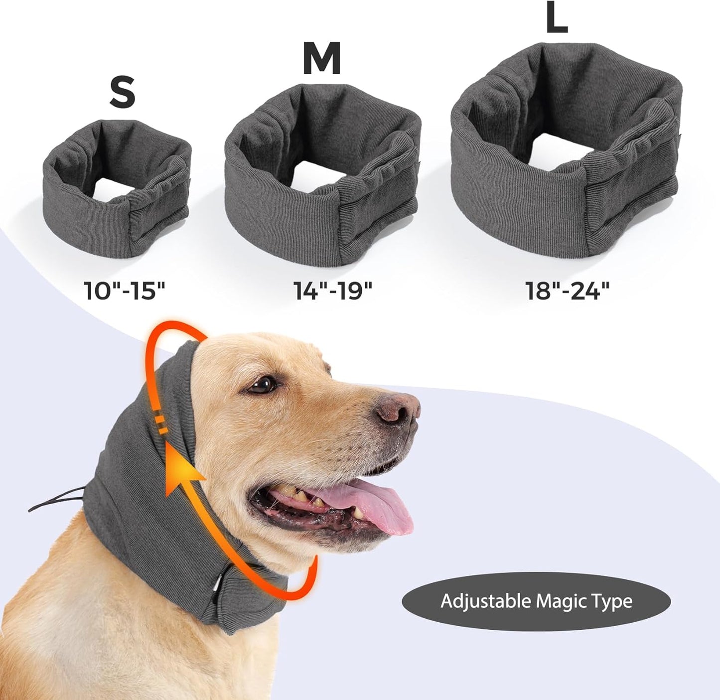 Tapa orejas terapéutico para perros (Protector de oído) #4