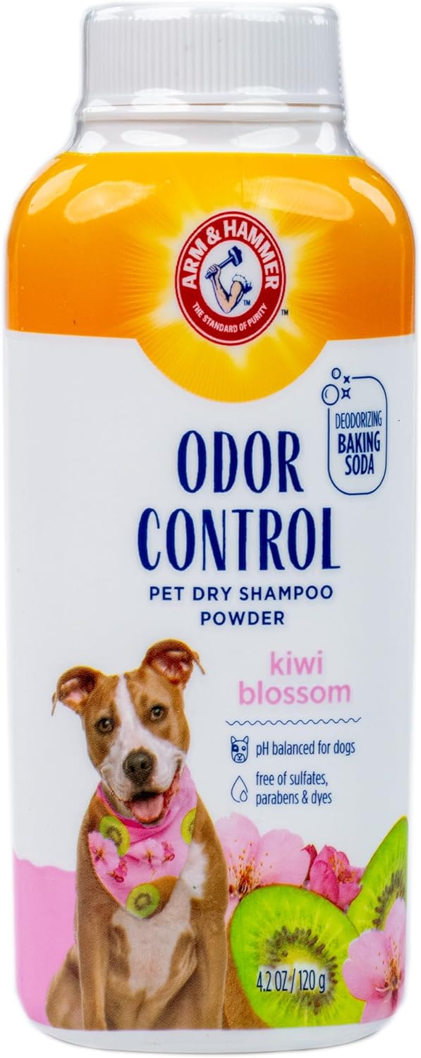 Shampoo en Seco Talco Arm & Hammer: Odor Control, Kiwi Blossom 4.2onz