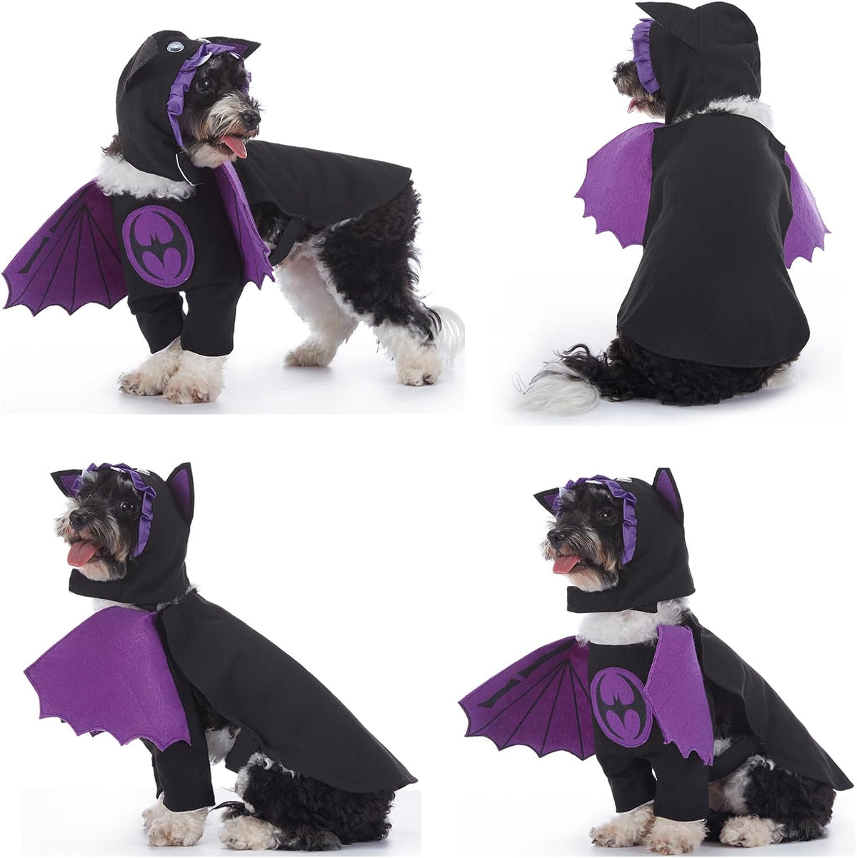 Disfraz de demonio volador para mascotas Modelo PF101