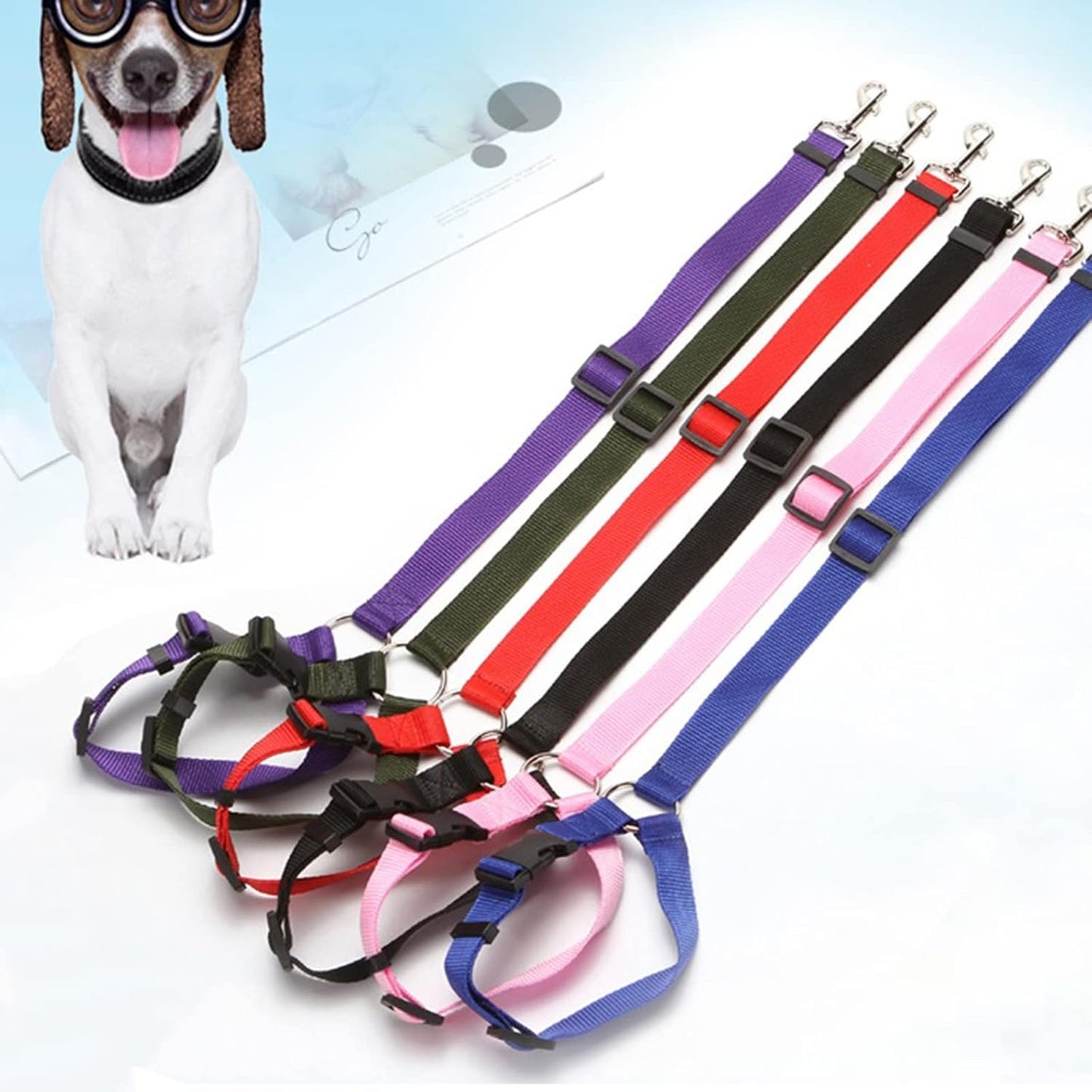 Cinturón de seguridad ajustable para mascotas