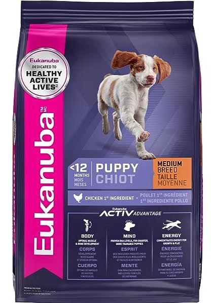 Comida para Perros Eukanuba: Puppy Medium Breed 1KG