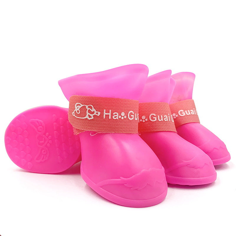 Zapatos de goma para raza grande