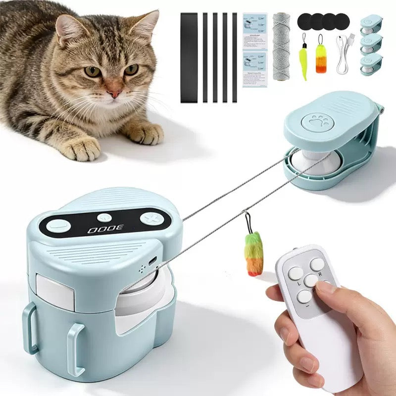 Juguete de gato interactivo de caza recargable