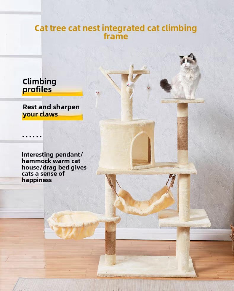 Torre para gatos de 125cm (Modelo 8741)